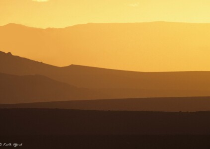 Morocco sunset nr Ouarzazate
